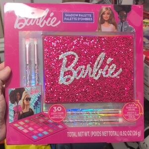 Barbie Pink and Silver Glitter Shadow Set
